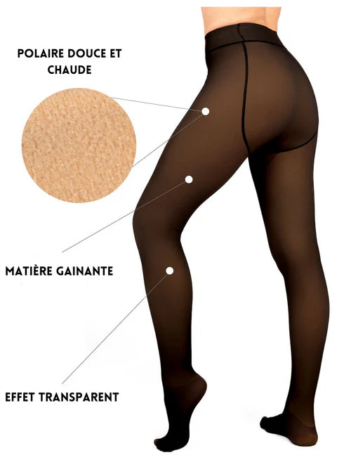Collant polaire double épaisseur